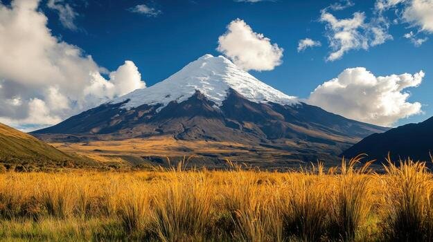 Mountain landscape Ecuador